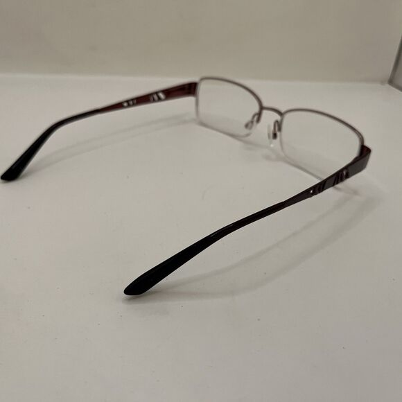 Elle Eyeglasses Color RE Half Rim Designer Frames Only Pink 53-17-135 - Picture 4 of 6